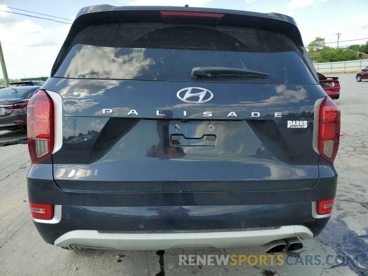 6 Photograph of a damaged car KM8R54HE7NU469713 HYUNDAI PALISADE 2022