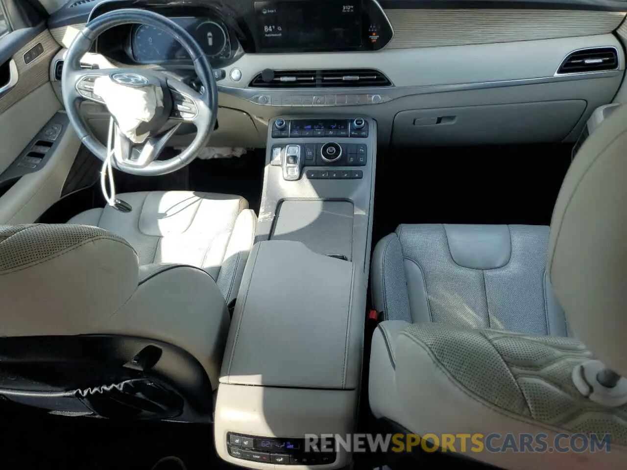 8 Photograph of a damaged car KM8R54HE7NU469713 HYUNDAI PALISADE 2022