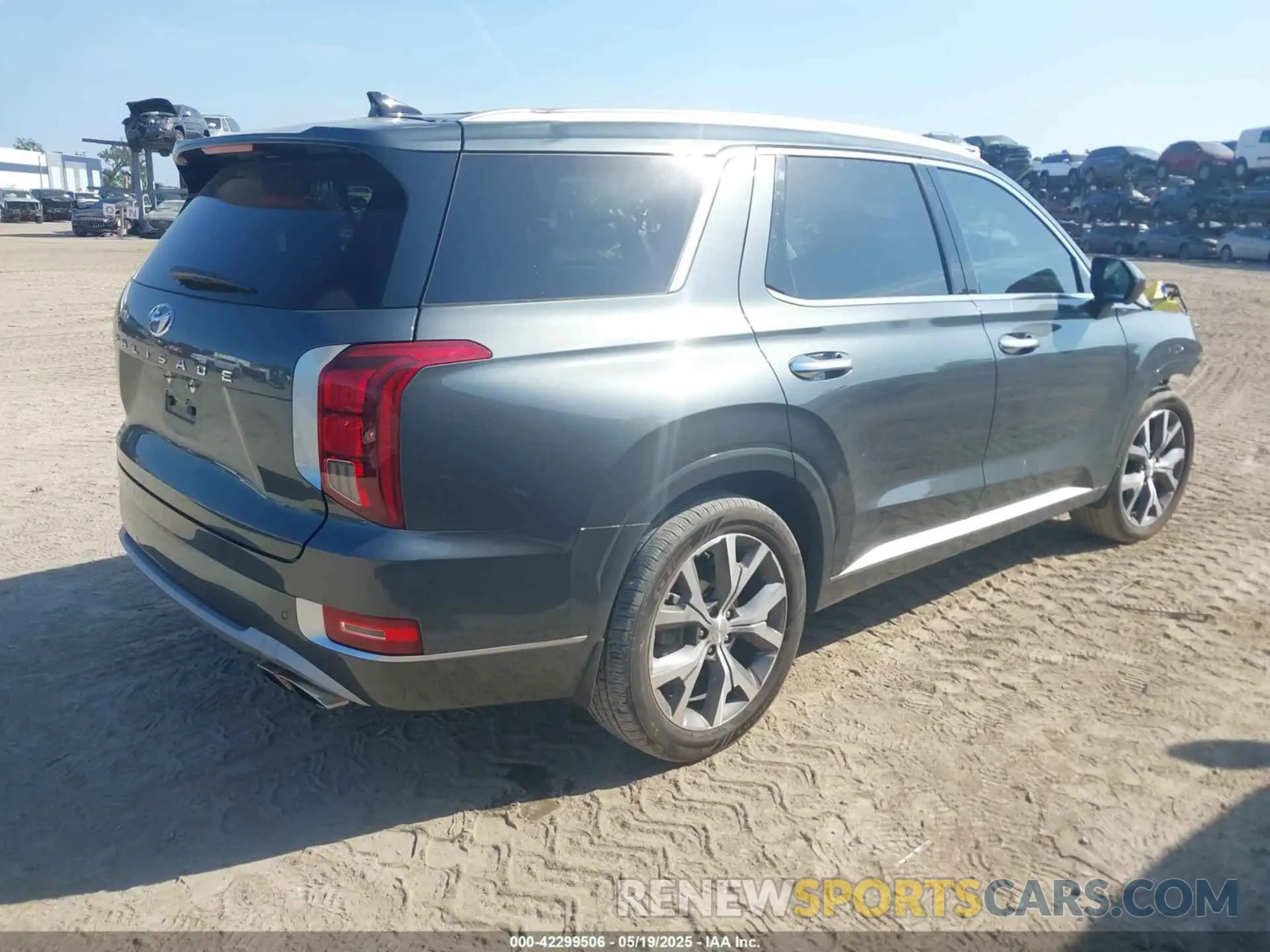 4 Photograph of a damaged car KM8R54HE8NU416955 HYUNDAI PALISADE 2022