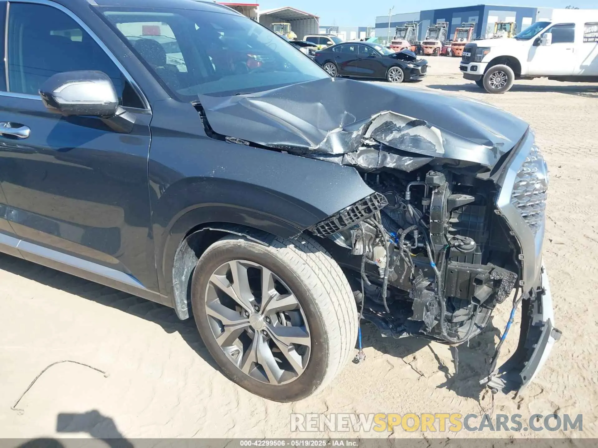 6 Photograph of a damaged car KM8R54HE8NU416955 HYUNDAI PALISADE 2022