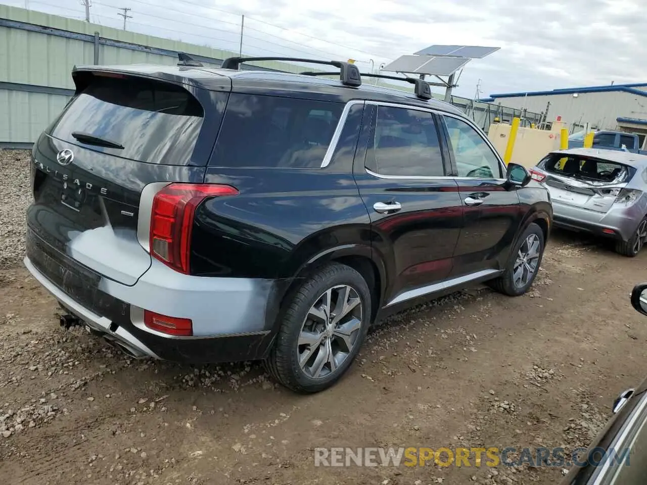 3 Photograph of a damaged car KM8R5DHE3NU344210 HYUNDAI PALISADE 2022