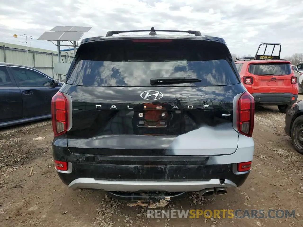 6 Photograph of a damaged car KM8R5DHE3NU344210 HYUNDAI PALISADE 2022