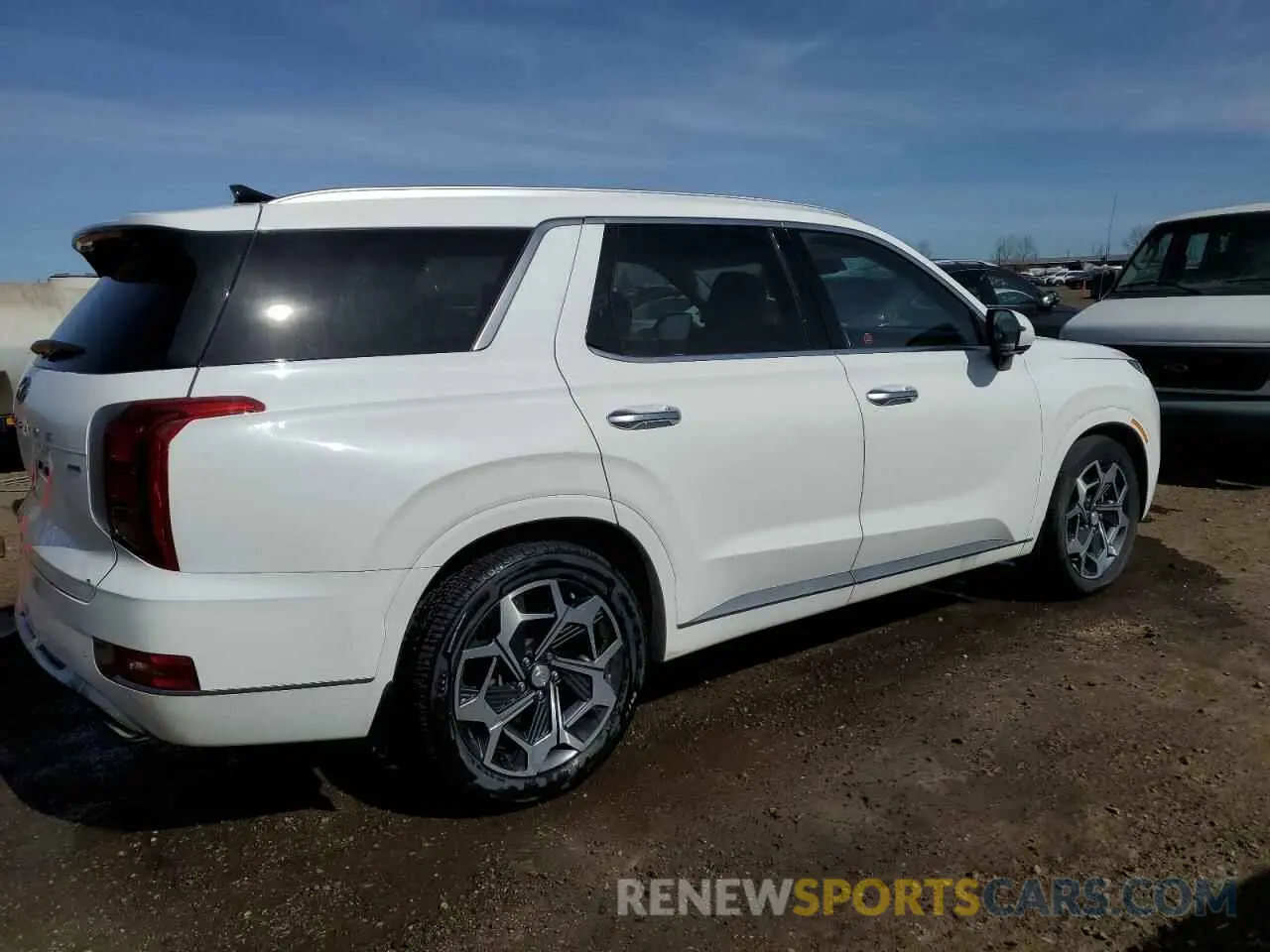 3 Photograph of a damaged car KM8R5DHE4NU406102 HYUNDAI PALISADE 2022