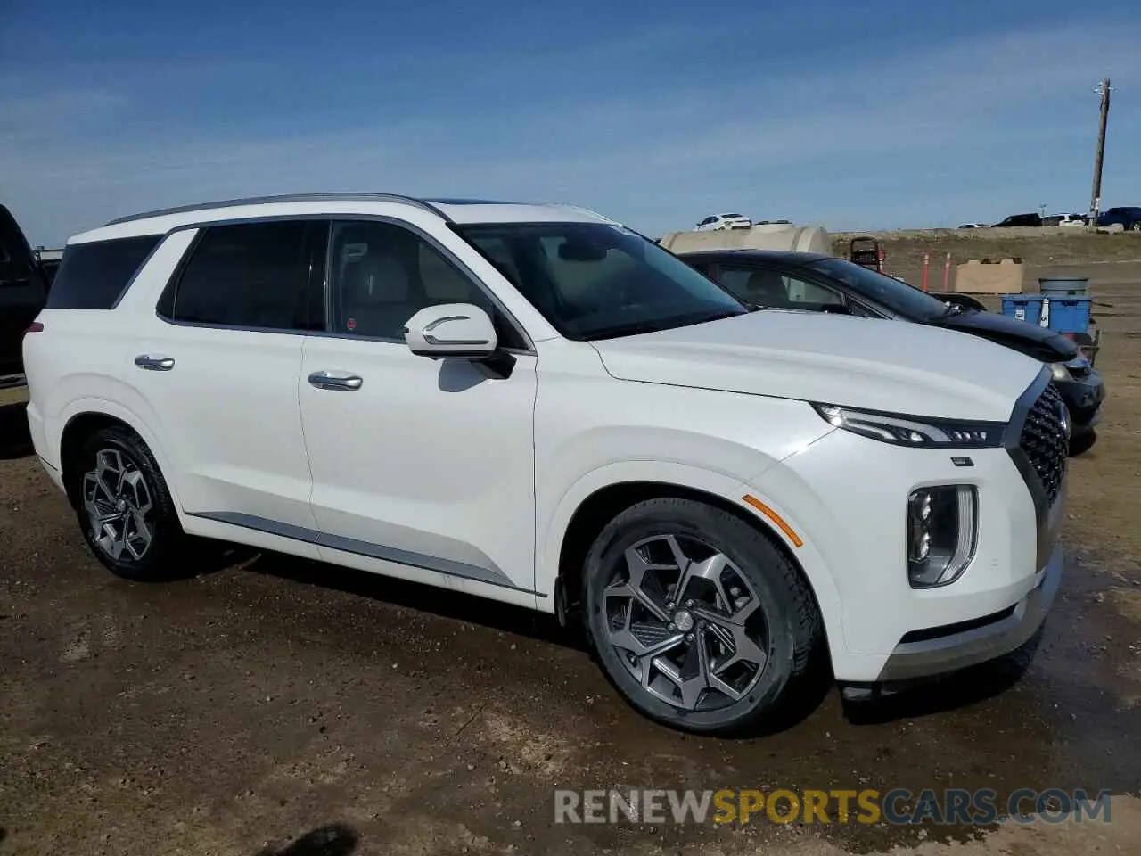 4 Photograph of a damaged car KM8R5DHE4NU406102 HYUNDAI PALISADE 2022