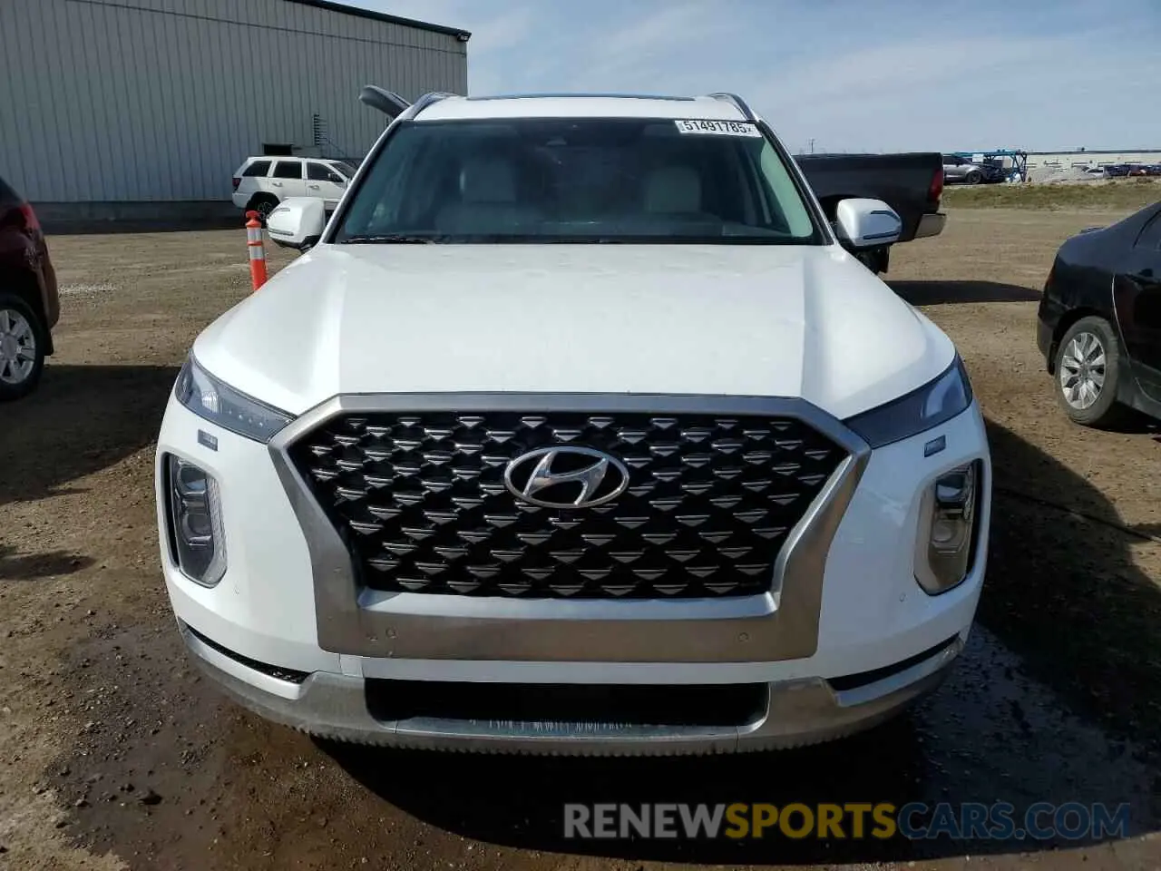 5 Photograph of a damaged car KM8R5DHE4NU406102 HYUNDAI PALISADE 2022