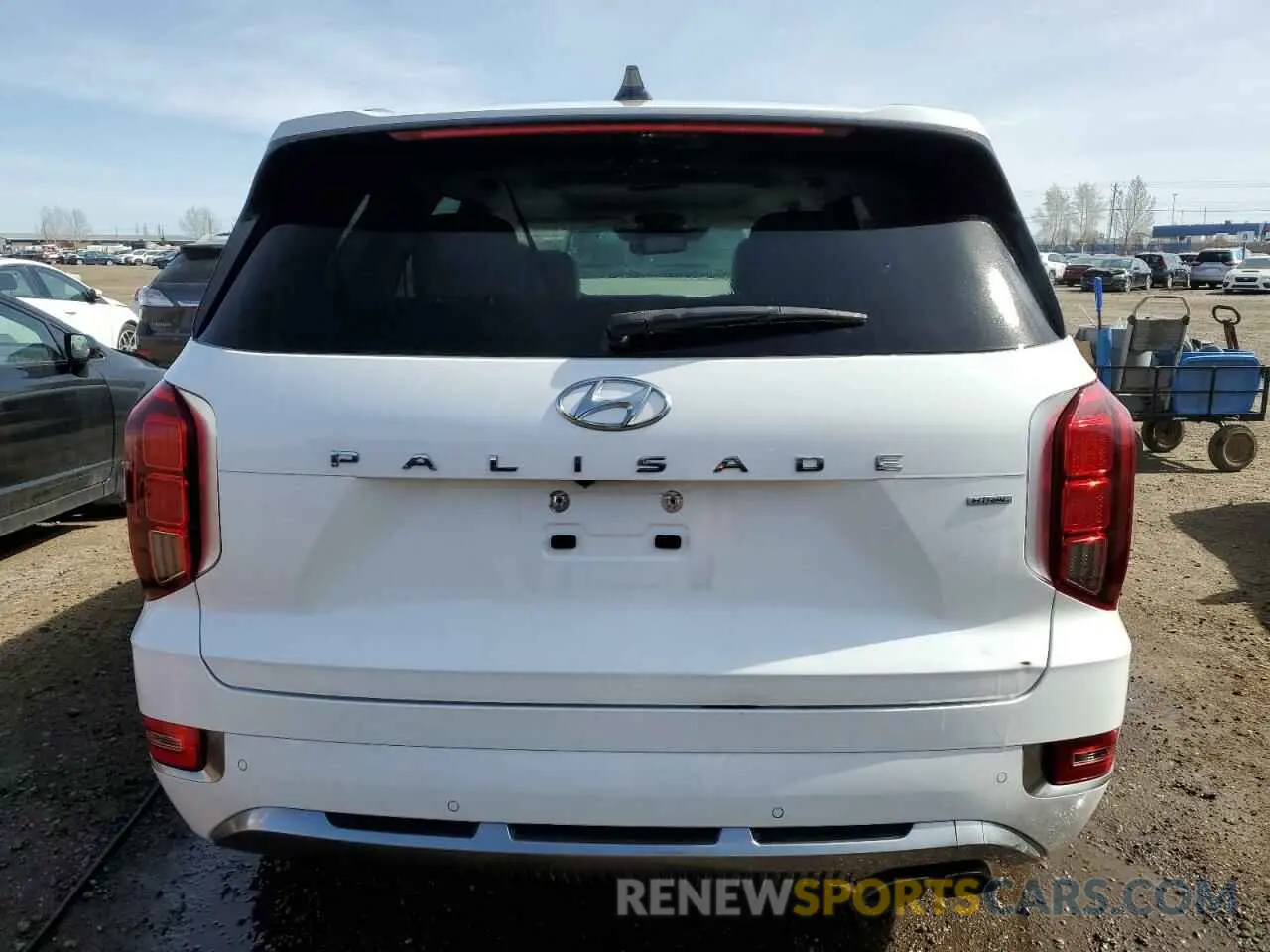 6 Photograph of a damaged car KM8R5DHE4NU406102 HYUNDAI PALISADE 2022