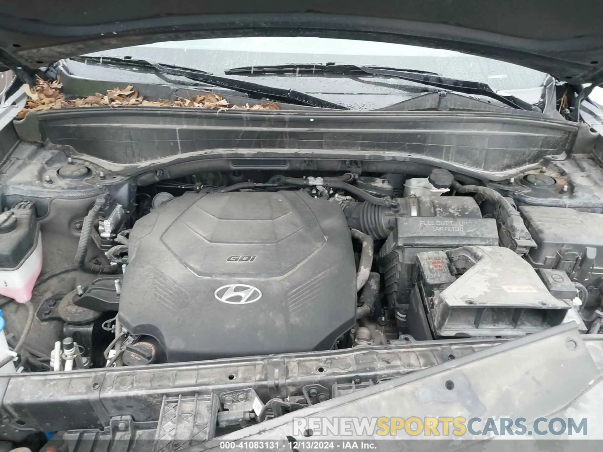 10 Photograph of a damaged car KM8R5DHE8NU370916 HYUNDAI PALISADE 2022
