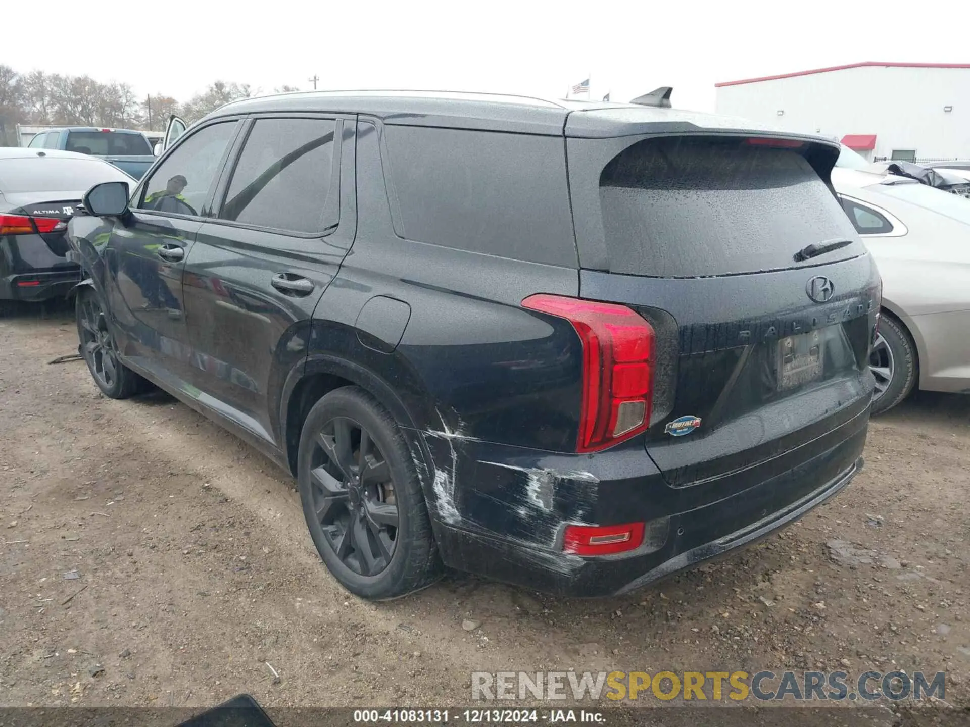 3 Photograph of a damaged car KM8R5DHE8NU370916 HYUNDAI PALISADE 2022