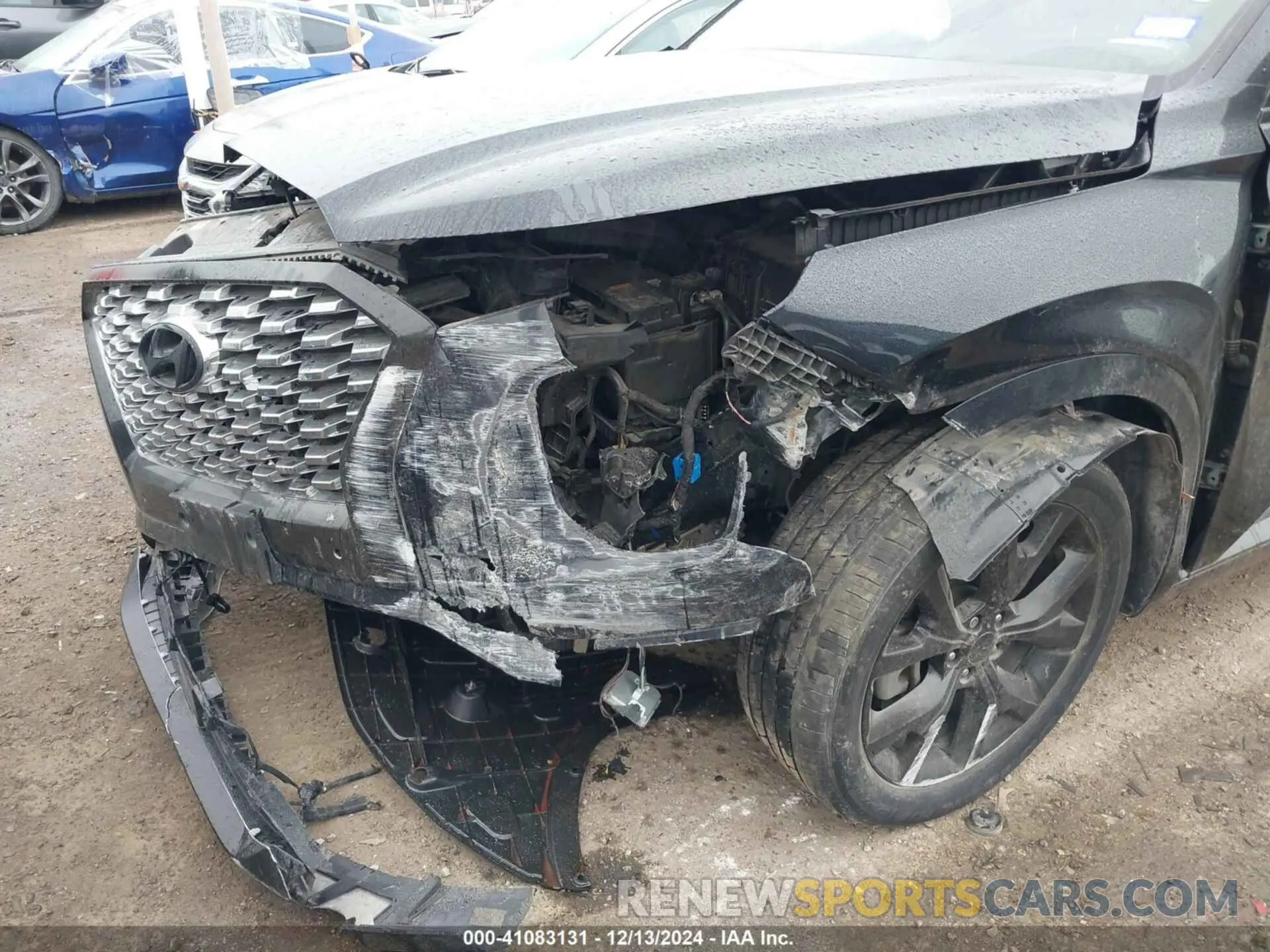 6 Photograph of a damaged car KM8R5DHE8NU370916 HYUNDAI PALISADE 2022