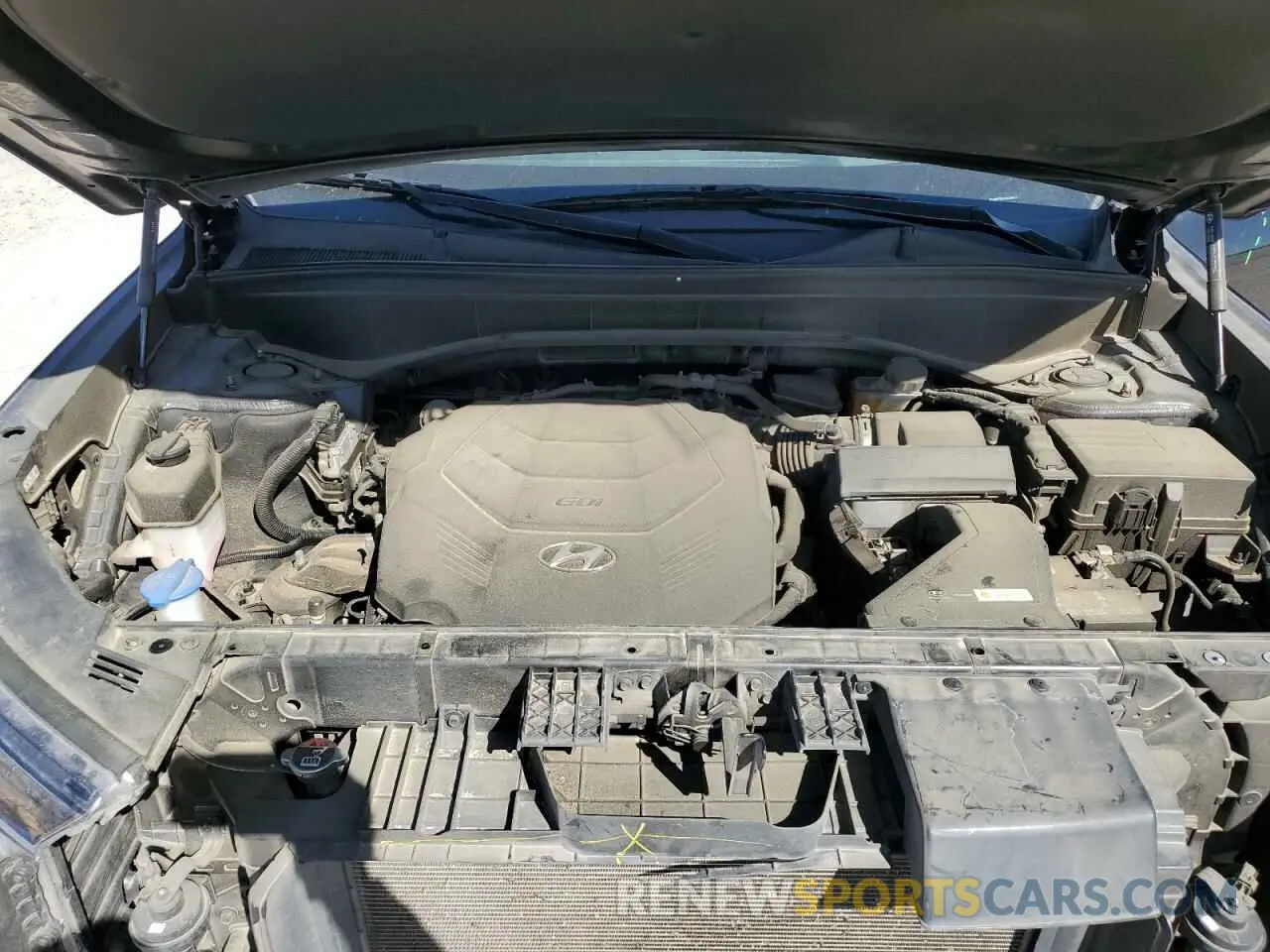 14 Photograph of a damaged car KM8R5DHE8NU426952 HYUNDAI PALISADE 2022