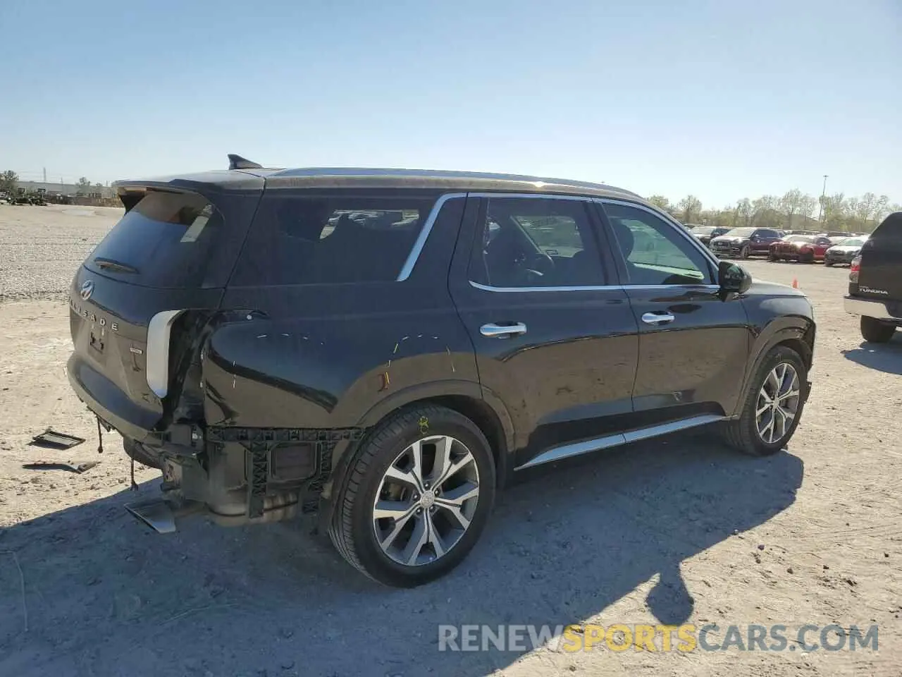 3 Photograph of a damaged car KM8R5DHE8NU426952 HYUNDAI PALISADE 2022