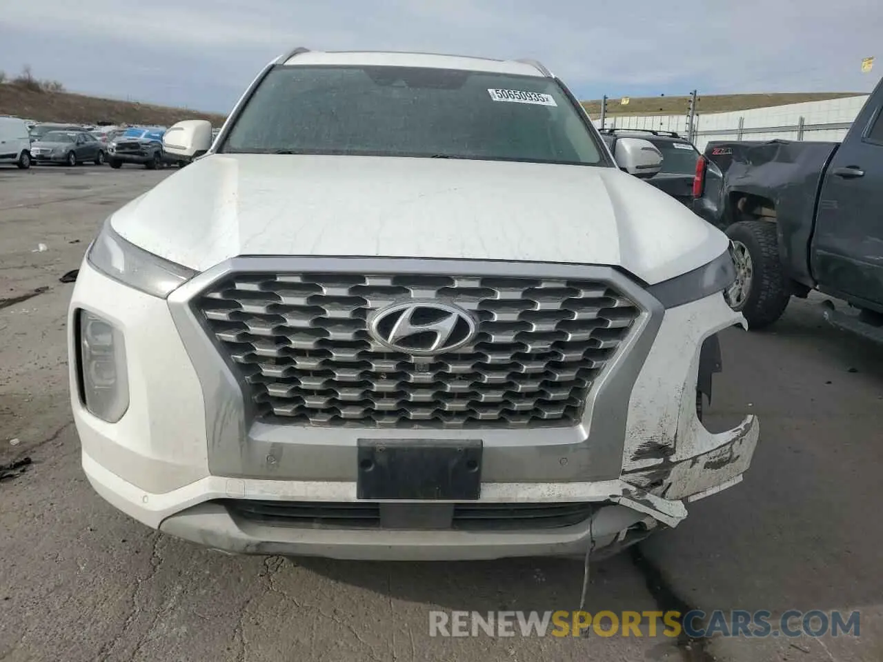 5 Photograph of a damaged car KM8R5DHE9NU476002 HYUNDAI PALISADE 2022