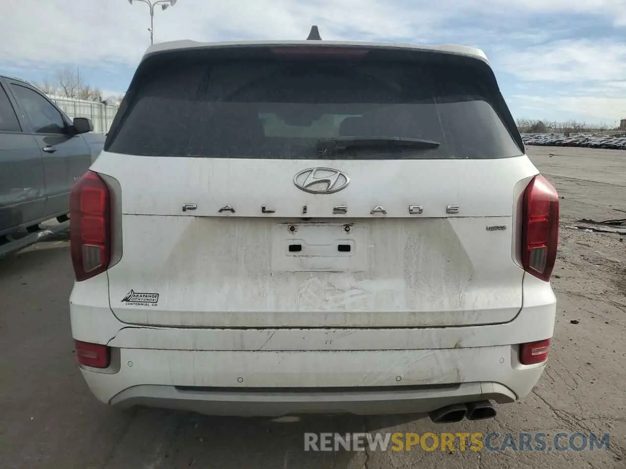 6 Photograph of a damaged car KM8R5DHE9NU476002 HYUNDAI PALISADE 2022