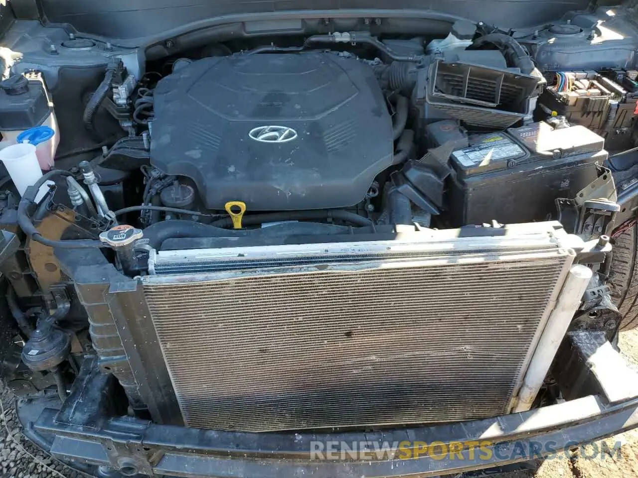 12 Photograph of a damaged car KM8R5DHE9NU483404 HYUNDAI PALISADE 2022