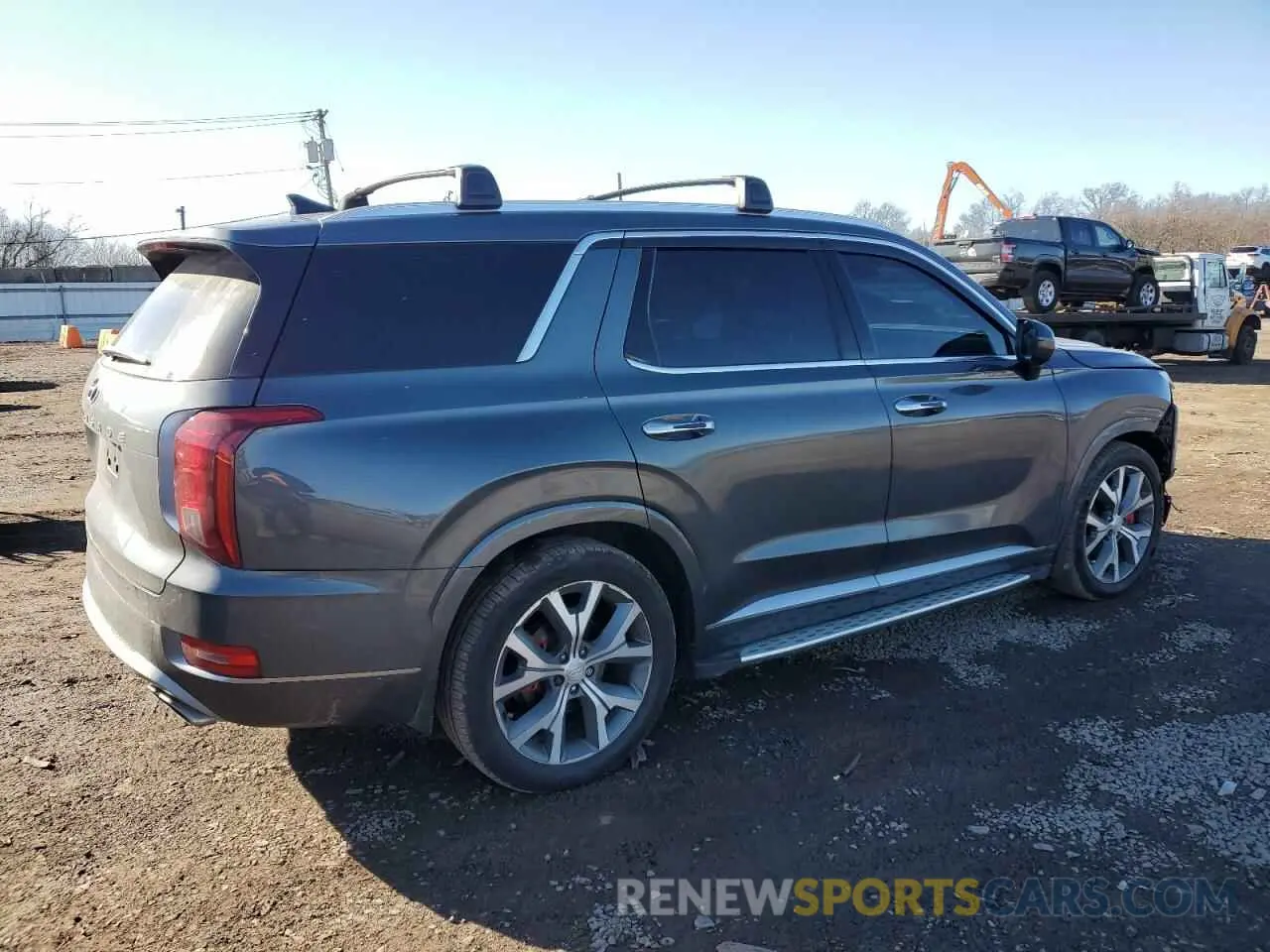 3 Photograph of a damaged car KM8R5DHE9NU483404 HYUNDAI PALISADE 2022