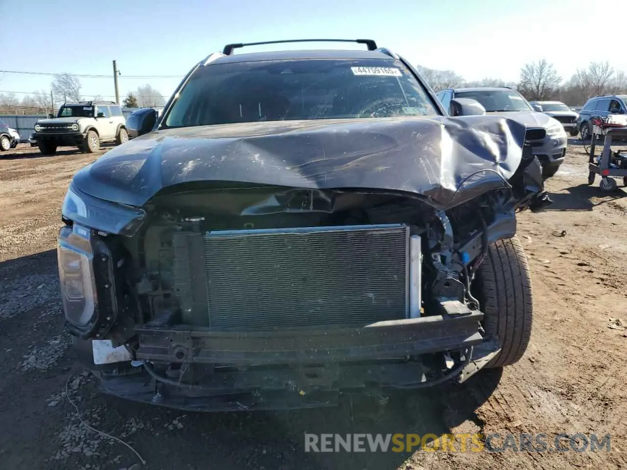5 Photograph of a damaged car KM8R5DHE9NU483404 HYUNDAI PALISADE 2022
