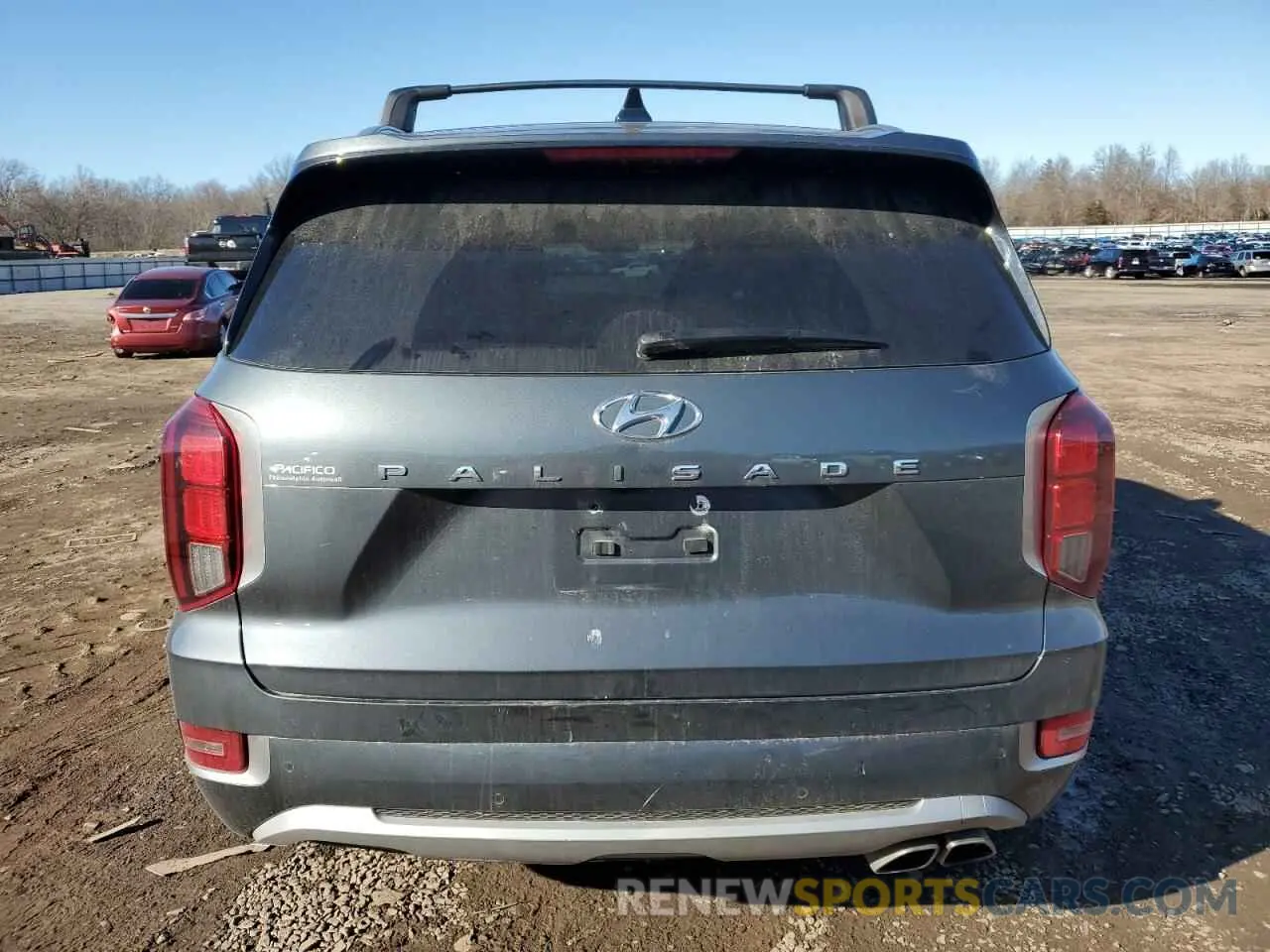 6 Photograph of a damaged car KM8R5DHE9NU483404 HYUNDAI PALISADE 2022