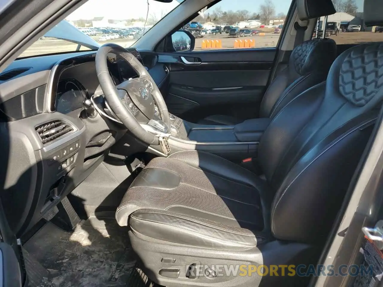 7 Photograph of a damaged car KM8R5DHE9NU483404 HYUNDAI PALISADE 2022