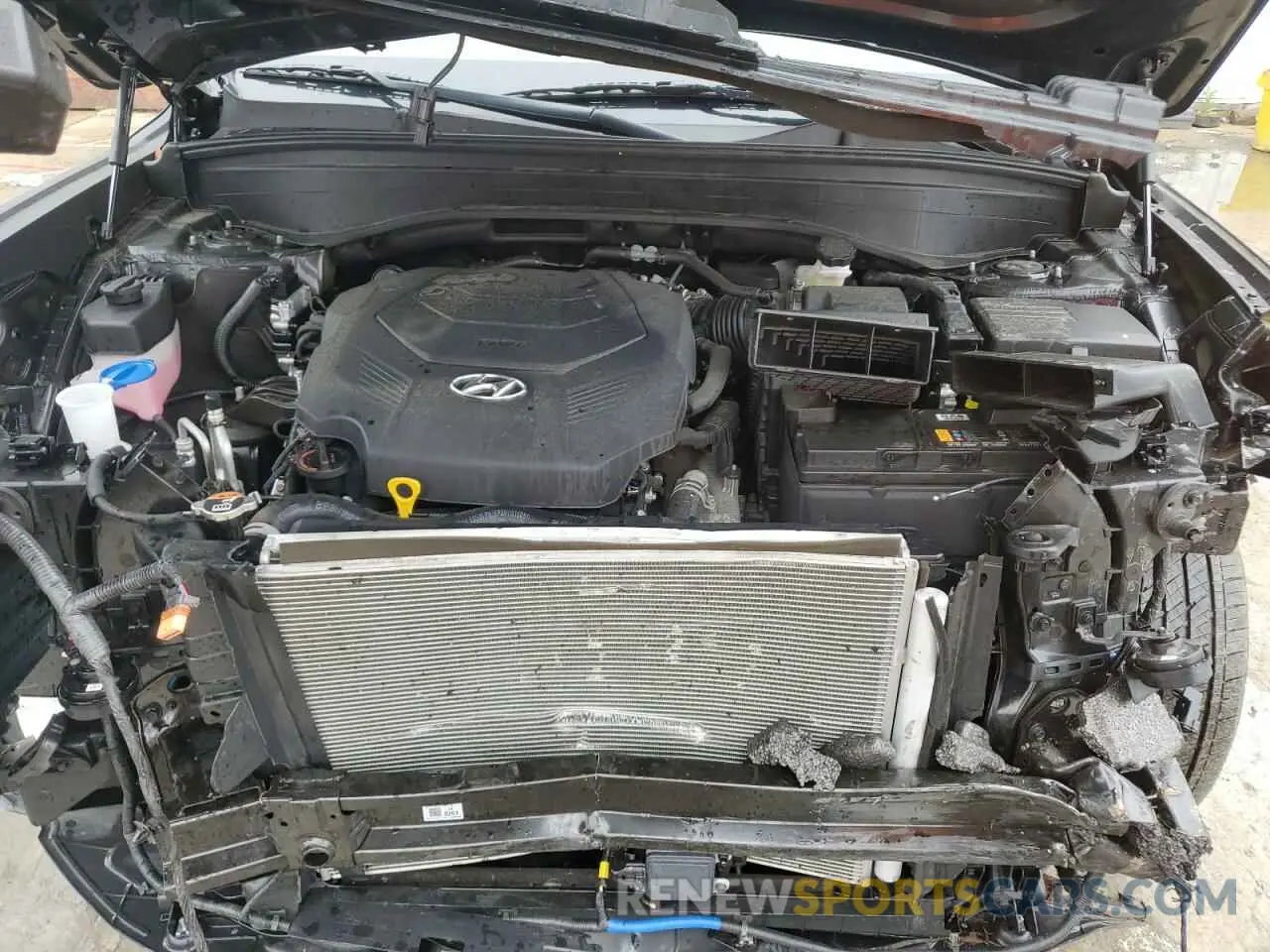 12 Photograph of a damaged car KM8R5DHEXNU345208 HYUNDAI PALISADE 2022