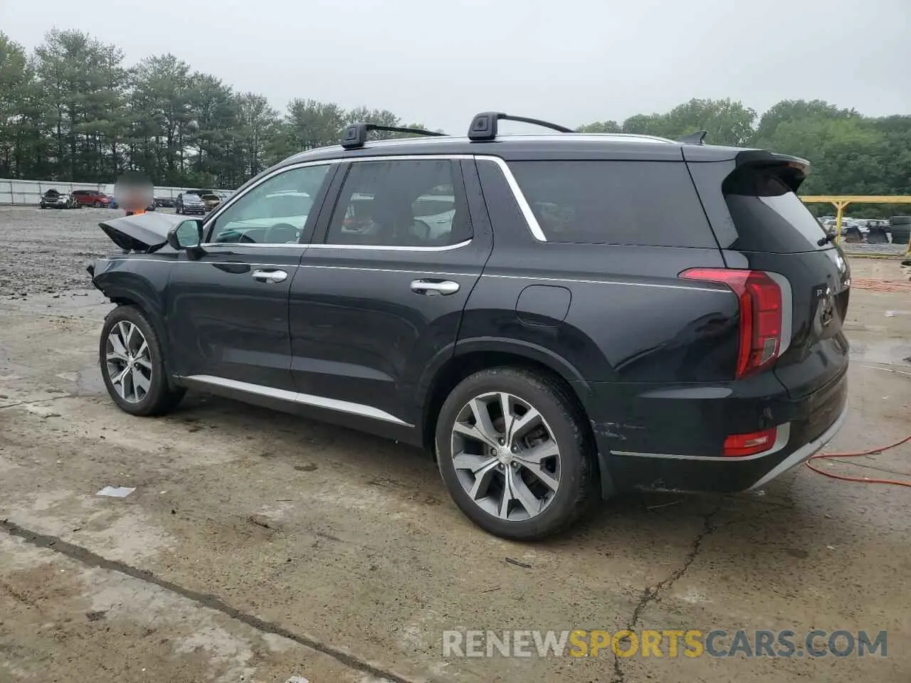 2 Photograph of a damaged car KM8R5DHEXNU345208 HYUNDAI PALISADE 2022