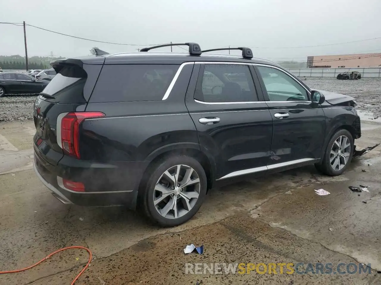 3 Photograph of a damaged car KM8R5DHEXNU345208 HYUNDAI PALISADE 2022