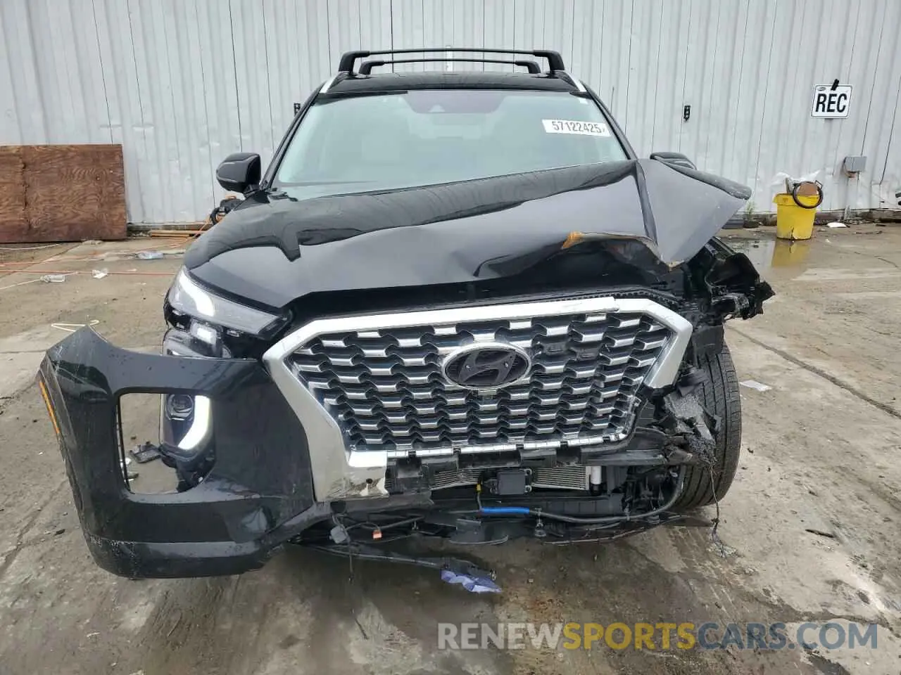 5 Photograph of a damaged car KM8R5DHEXNU345208 HYUNDAI PALISADE 2022