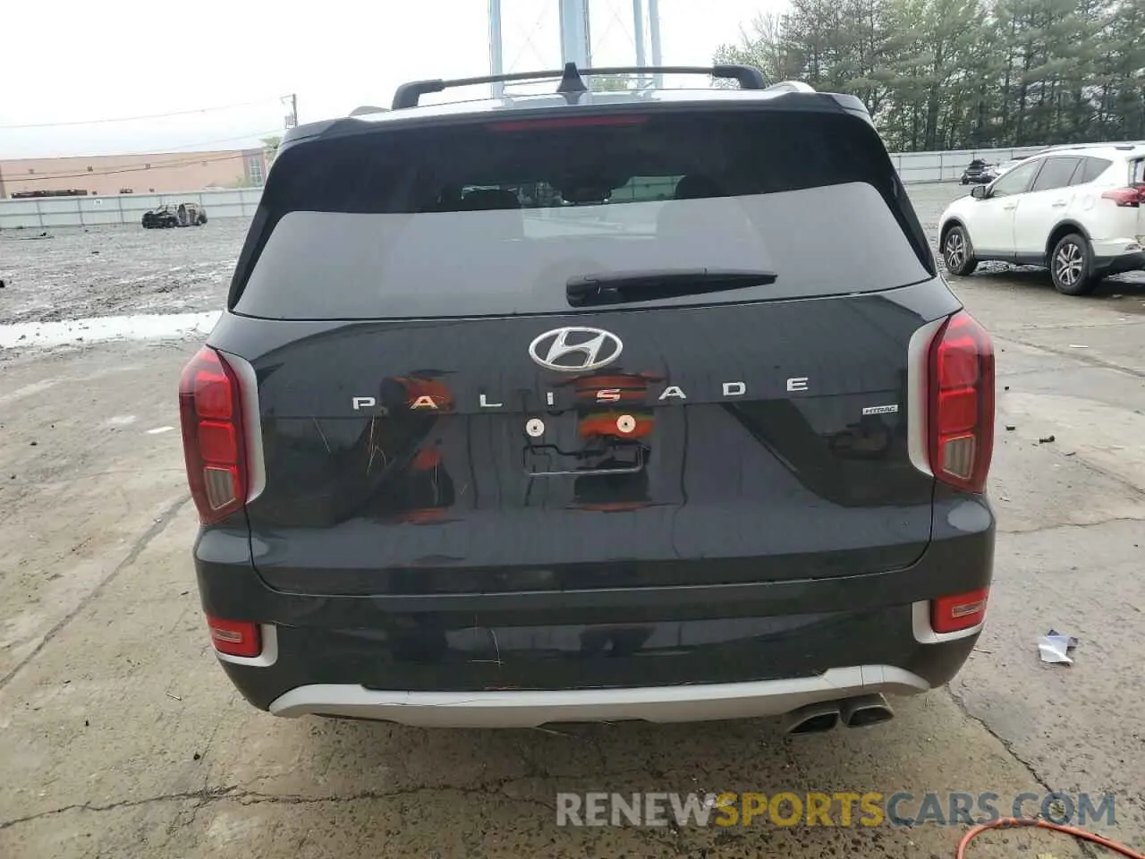 6 Photograph of a damaged car KM8R5DHEXNU345208 HYUNDAI PALISADE 2022