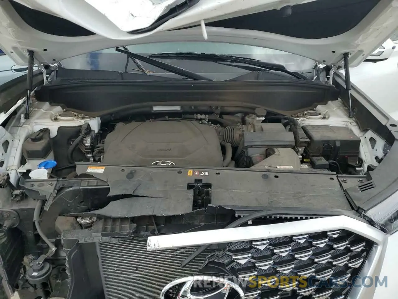 12 Photograph of a damaged car KM8R74HE1NU341252 HYUNDAI PALISADE 2022