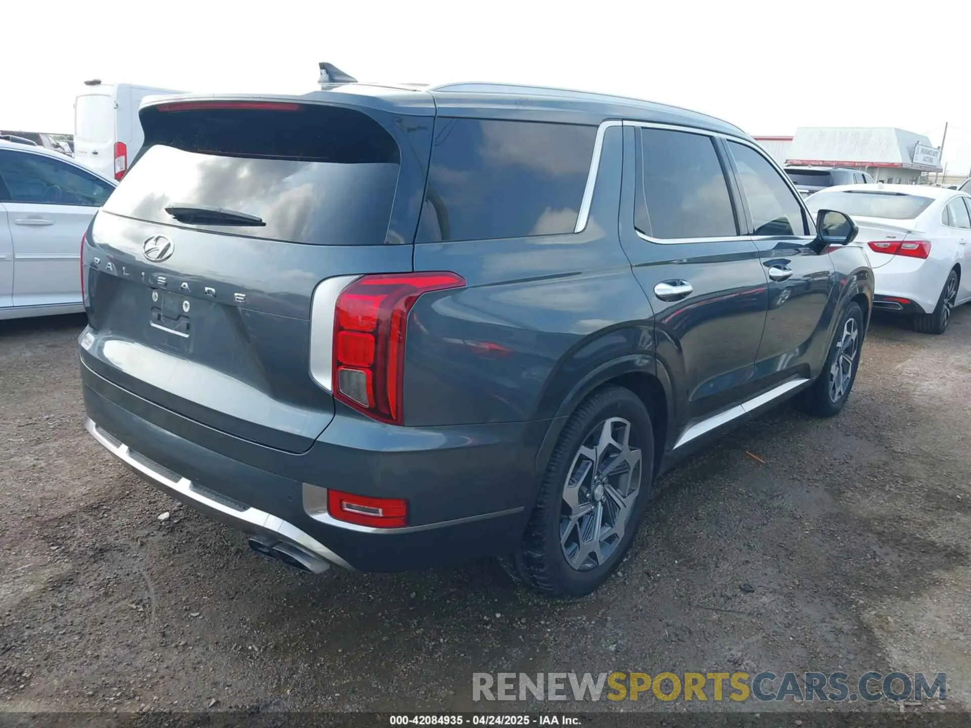 4 Photograph of a damaged car KM8R74HE1NU368533 HYUNDAI PALISADE 2022