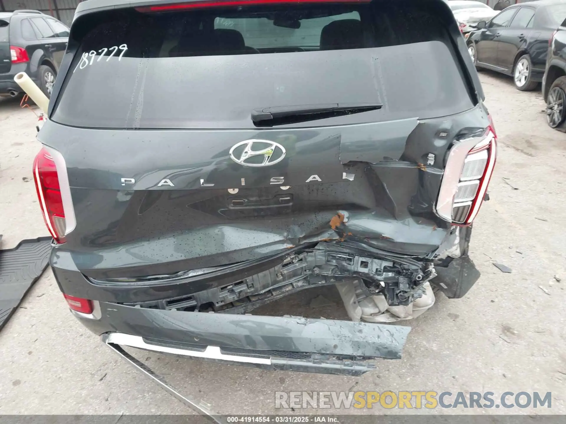 6 Photograph of a damaged car KM8R74HE1NU401191 HYUNDAI PALISADE 2022