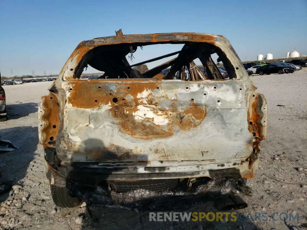 6 Photograph of a damaged car KM8R74HE1NU438645 HYUNDAI PALISADE 2022