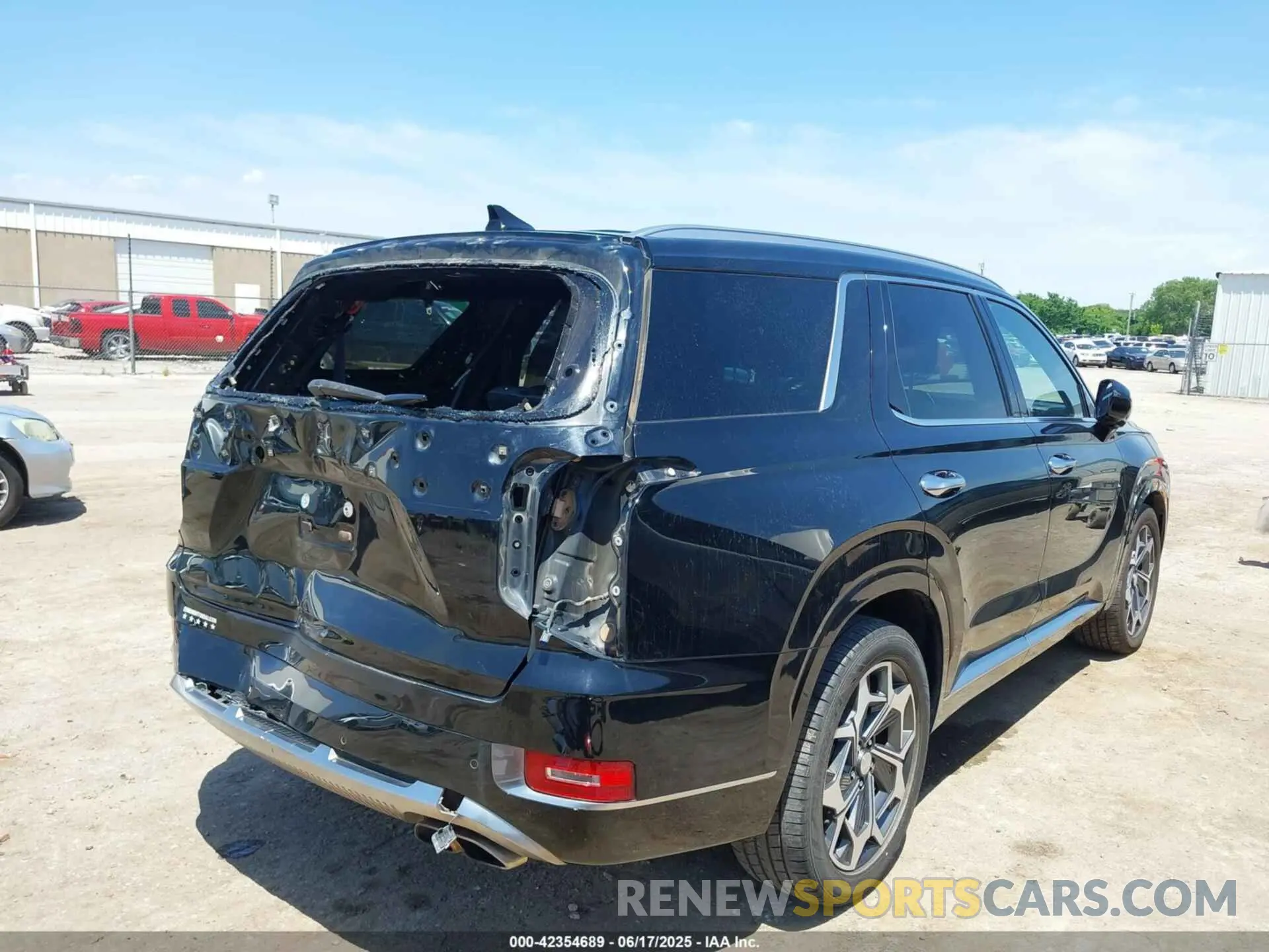 4 Photograph of a damaged car KM8R74HE2NU451792 HYUNDAI PALISADE 2022