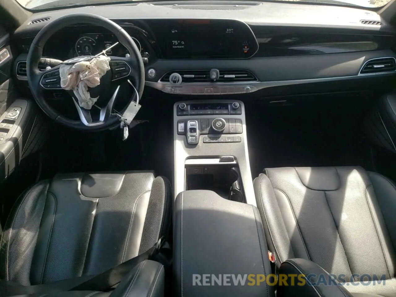 8 Photograph of a damaged car KM8R74HE2NU468317 HYUNDAI PALISADE 2022