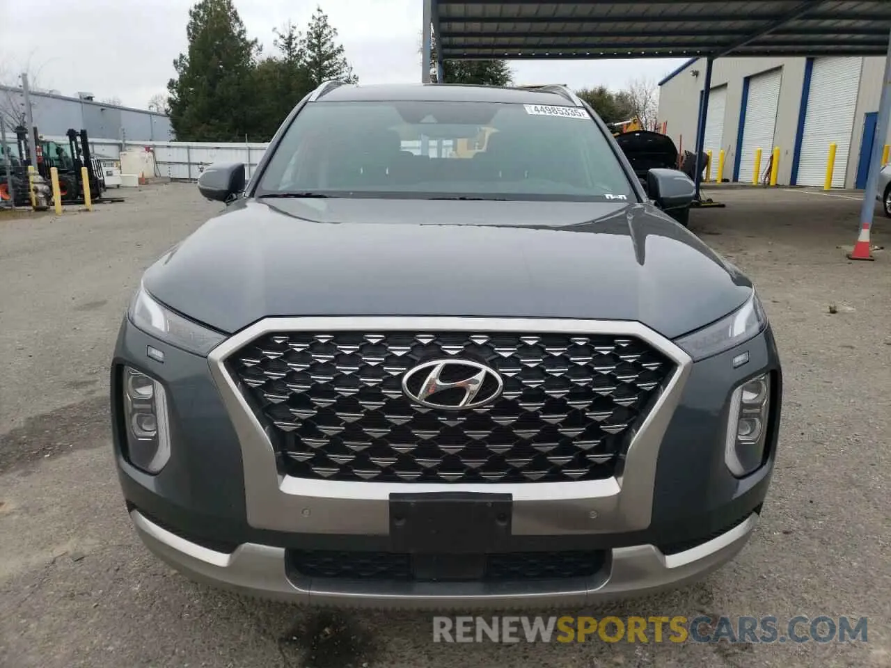 5 Photograph of a damaged car KM8R74HE3NU358523 HYUNDAI PALISADE 2022