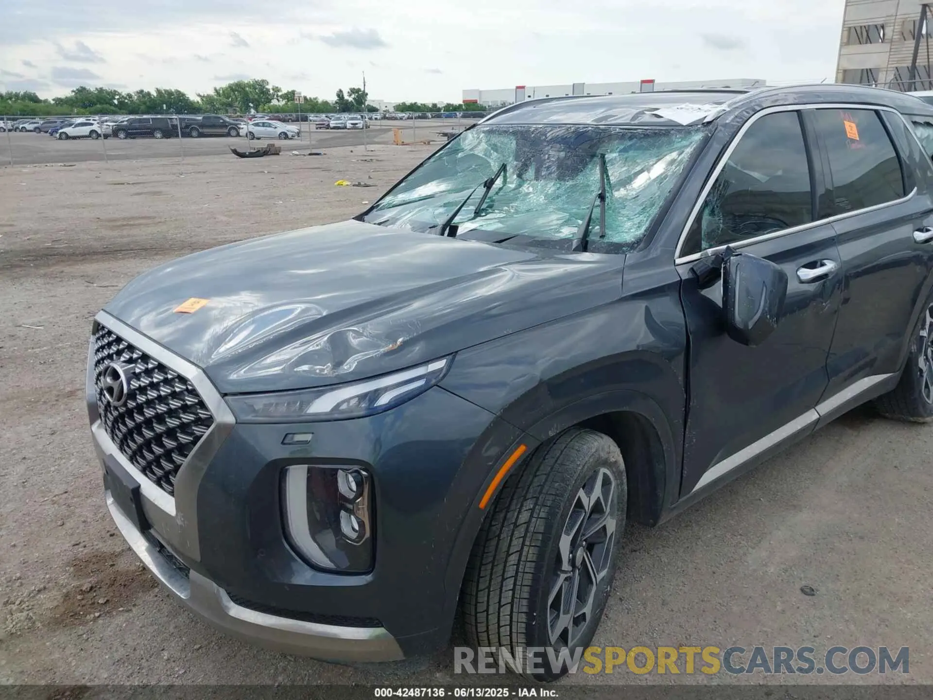 6 Photograph of a damaged car KM8R74HE4NU367604 HYUNDAI PALISADE 2022