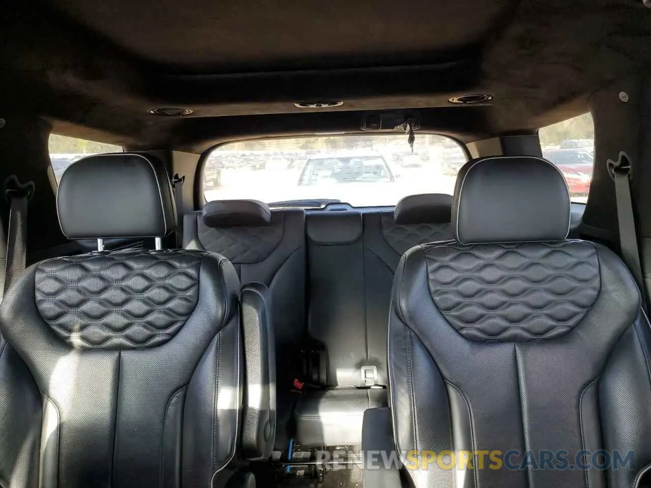 10 Photograph of a damaged car KM8R74HE5NU427213 HYUNDAI PALISADE 2022