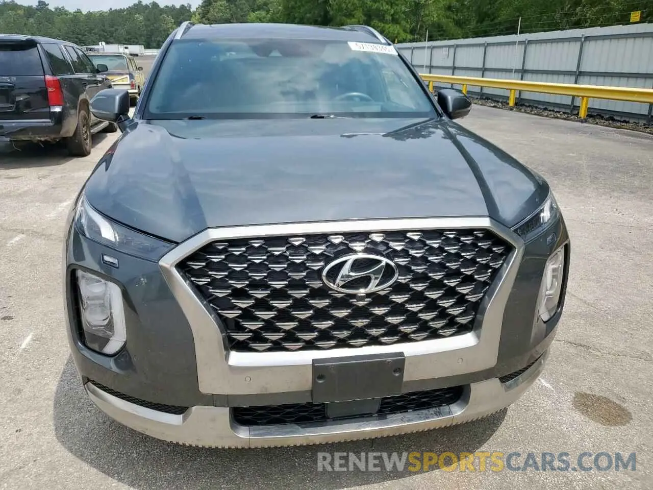 5 Photograph of a damaged car KM8R74HE5NU487573 HYUNDAI PALISADE 2022