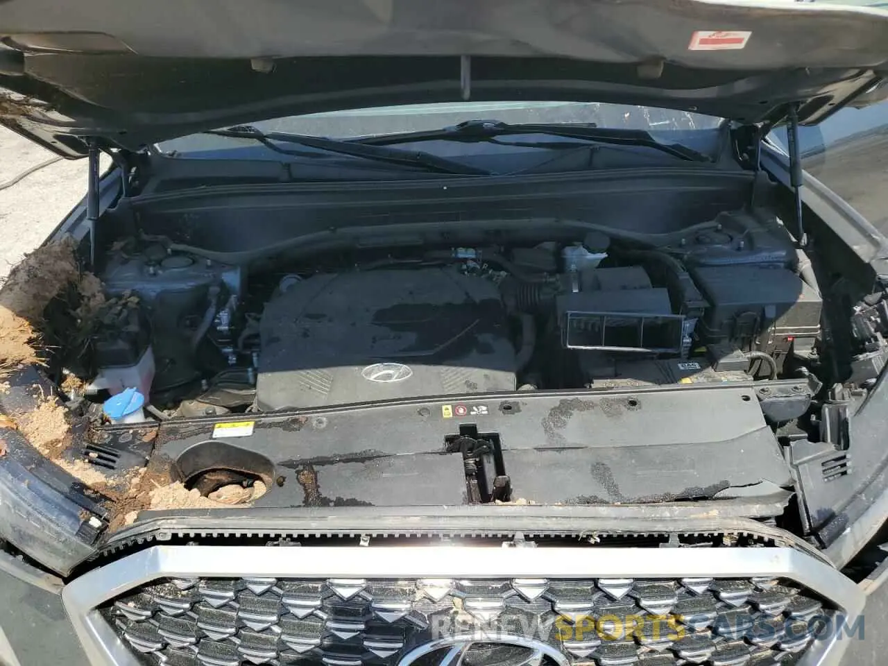 12 Photograph of a damaged car KM8R74HE6NU417063 HYUNDAI PALISADE 2022