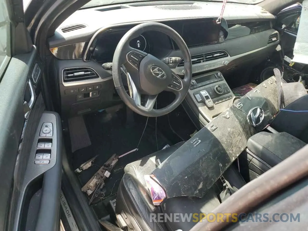 8 Photograph of a damaged car KM8R74HE6NU417063 HYUNDAI PALISADE 2022