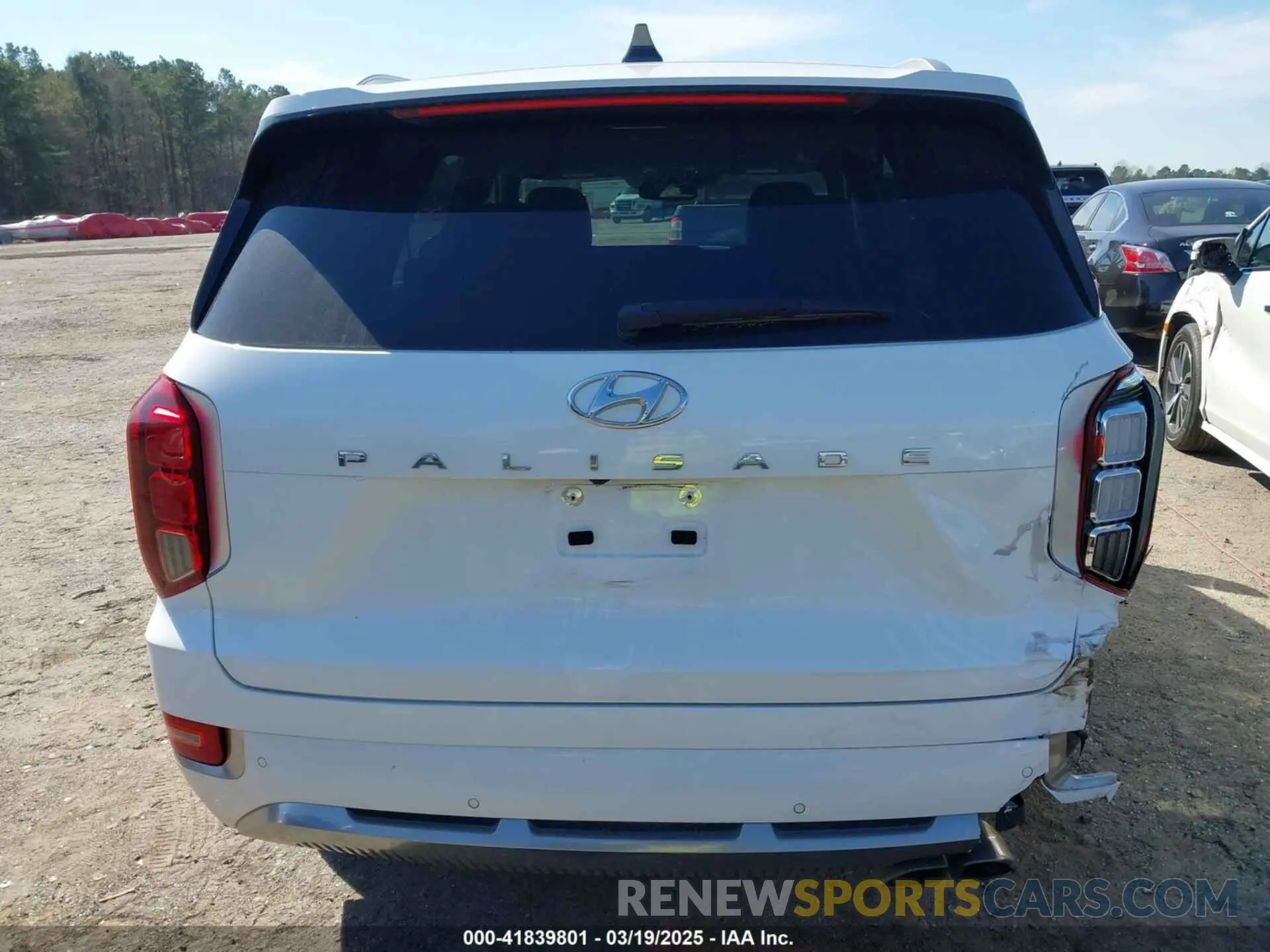 16 Photograph of a damaged car KM8R74HE8NU474185 HYUNDAI PALISADE 2022