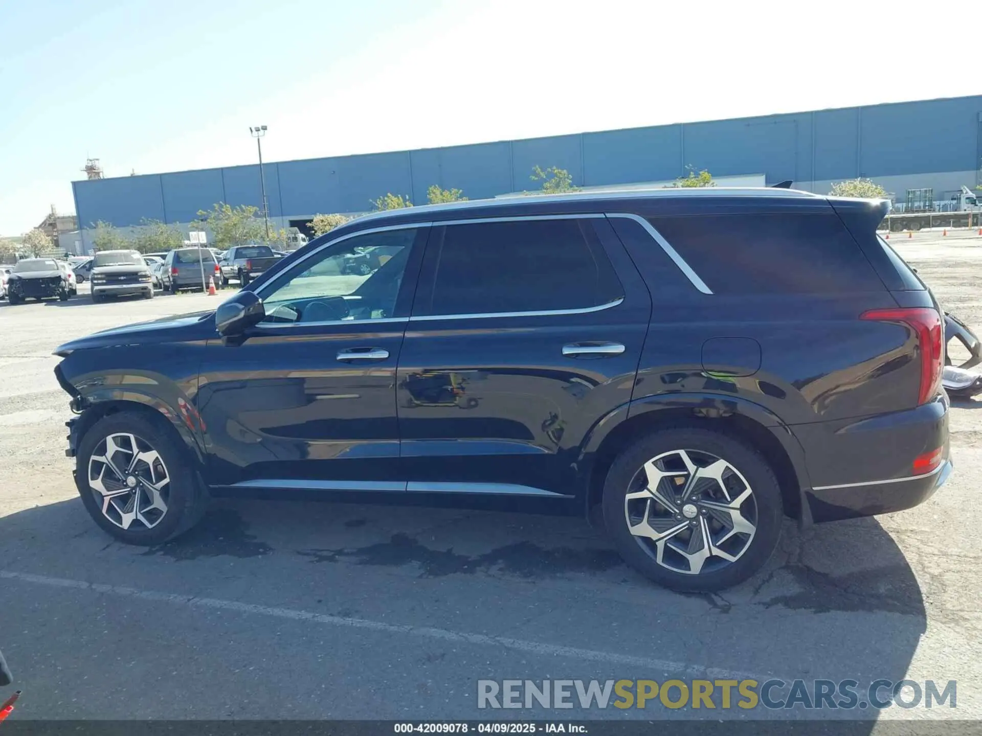15 Photograph of a damaged car KM8R74HE9NU450672 HYUNDAI PALISADE 2022