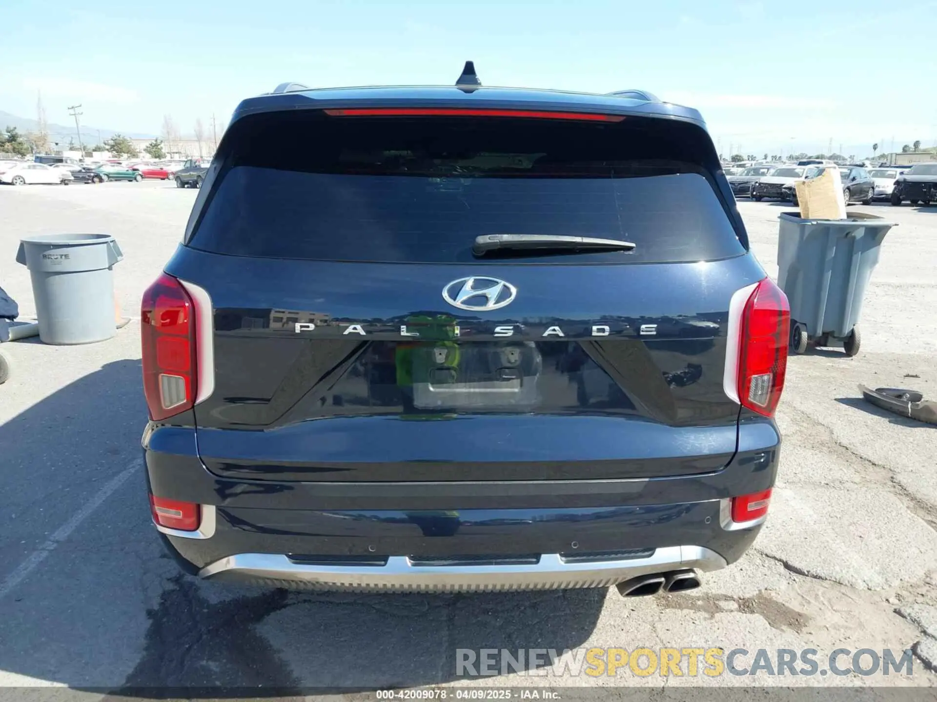 17 Photograph of a damaged car KM8R74HE9NU450672 HYUNDAI PALISADE 2022