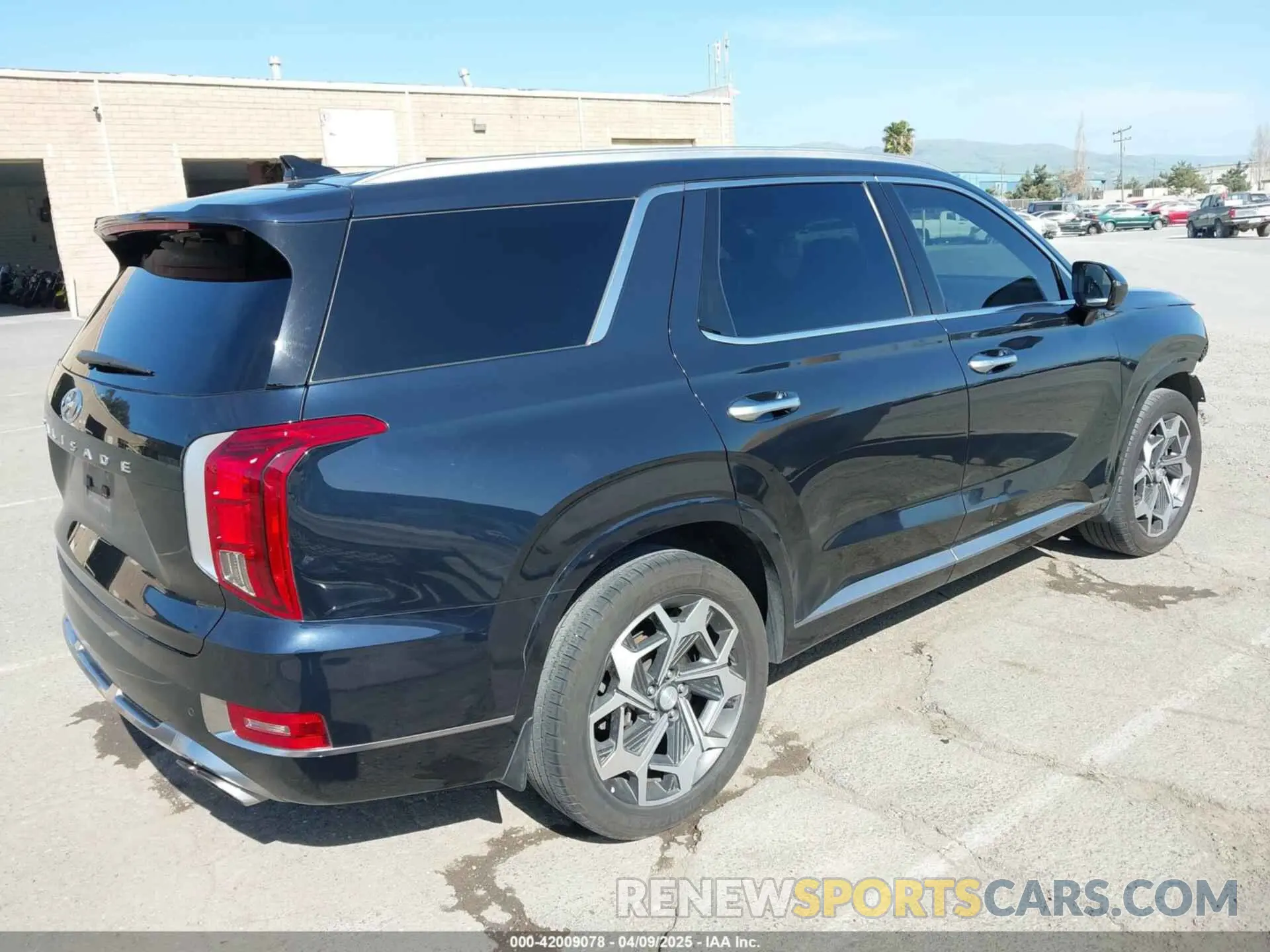 4 Photograph of a damaged car KM8R74HE9NU450672 HYUNDAI PALISADE 2022