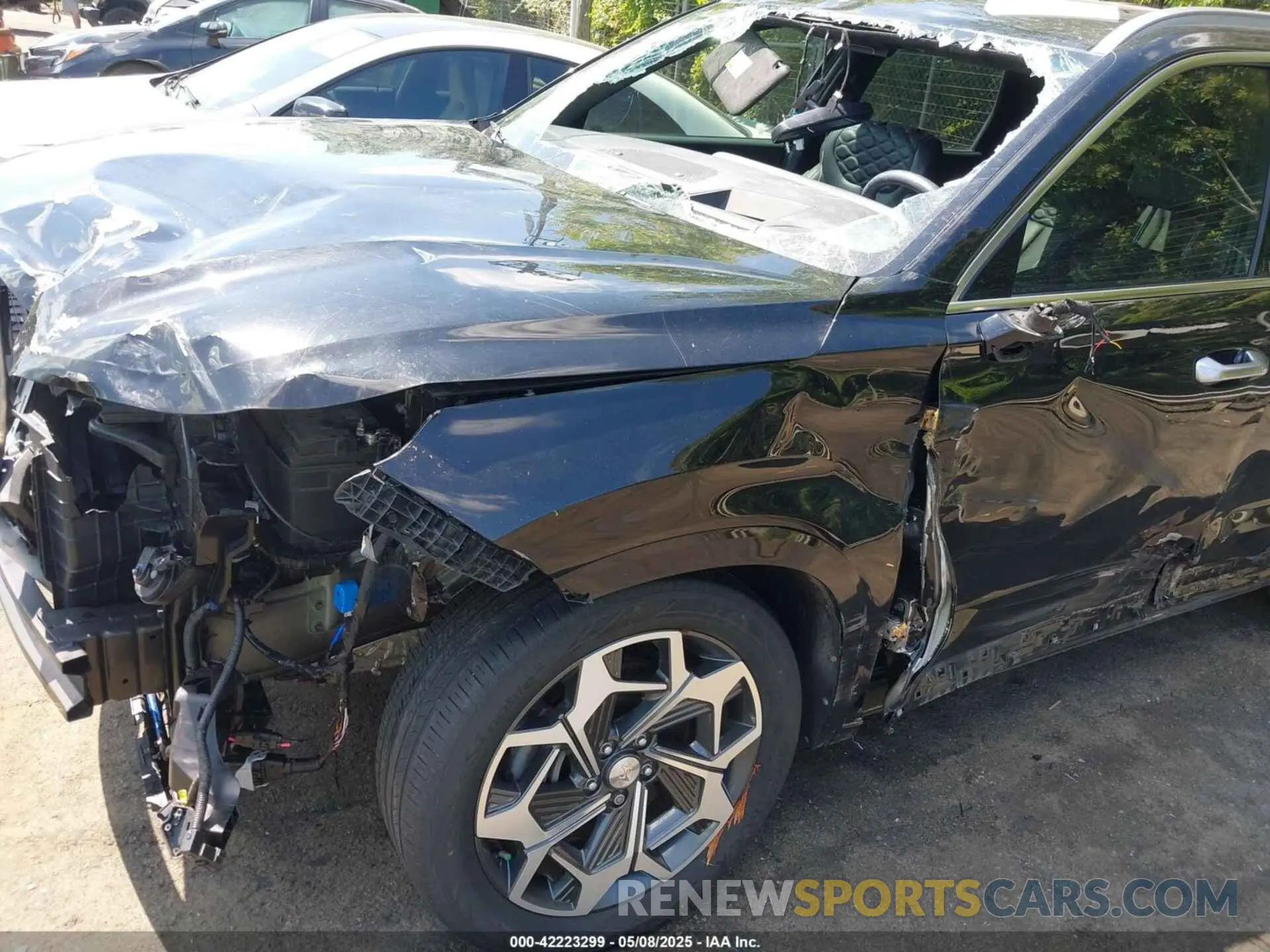 17 Photograph of a damaged car KM8R74HE9NU467410 HYUNDAI PALISADE 2022