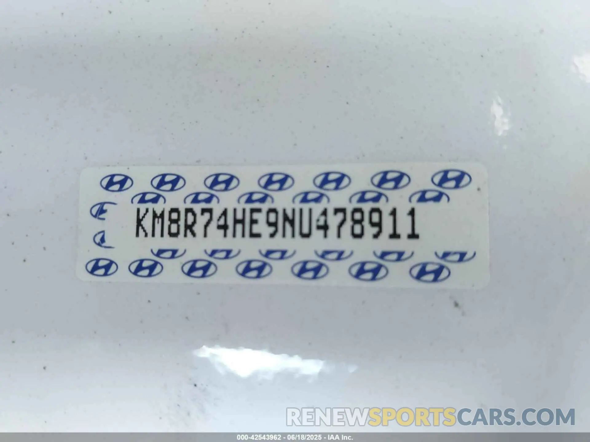 9 Photograph of a damaged car KM8R74HE9NU478911 HYUNDAI PALISADE 2022