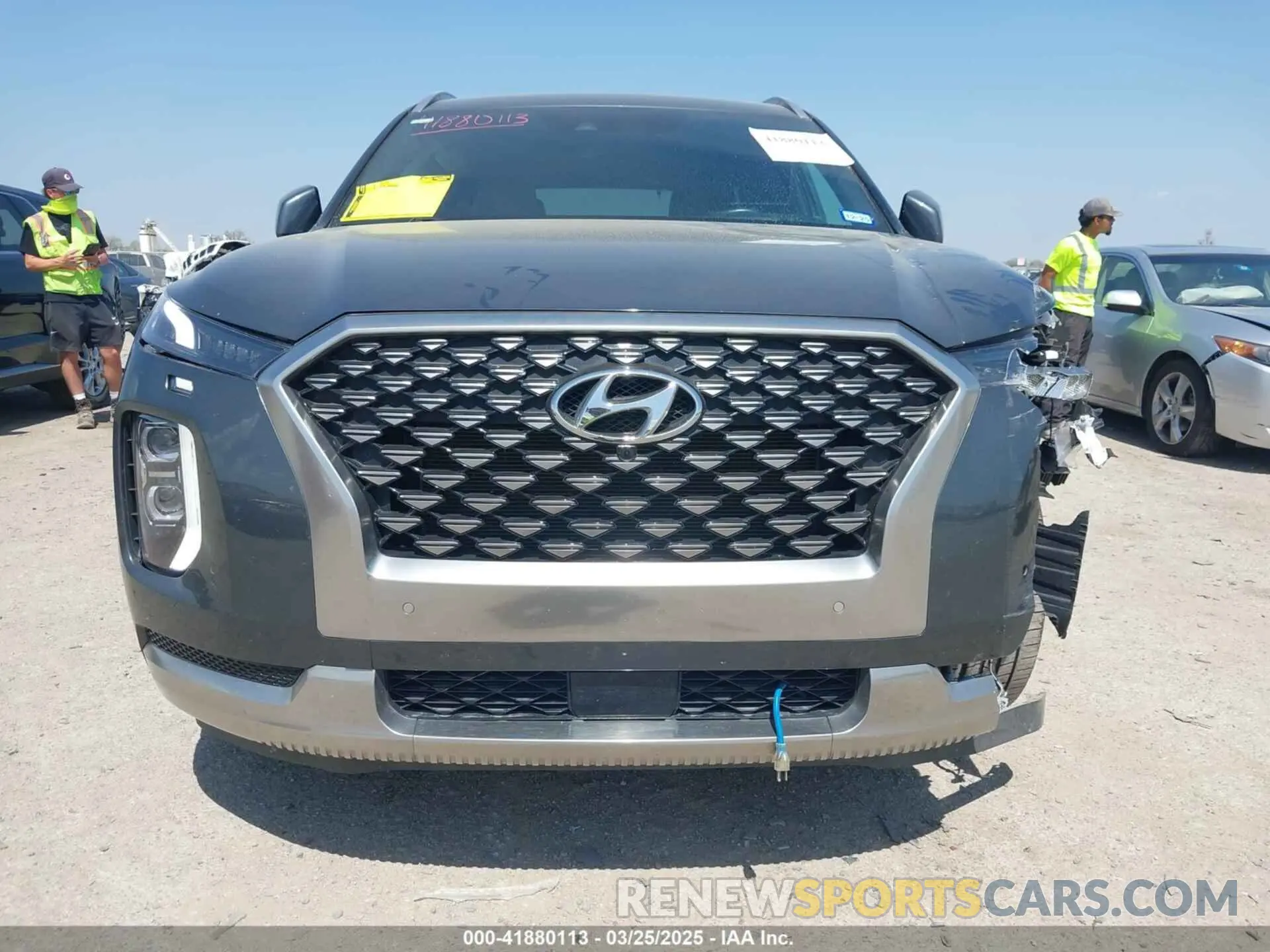 12 Photograph of a damaged car KM8R74HEXNU426686 HYUNDAI PALISADE 2022