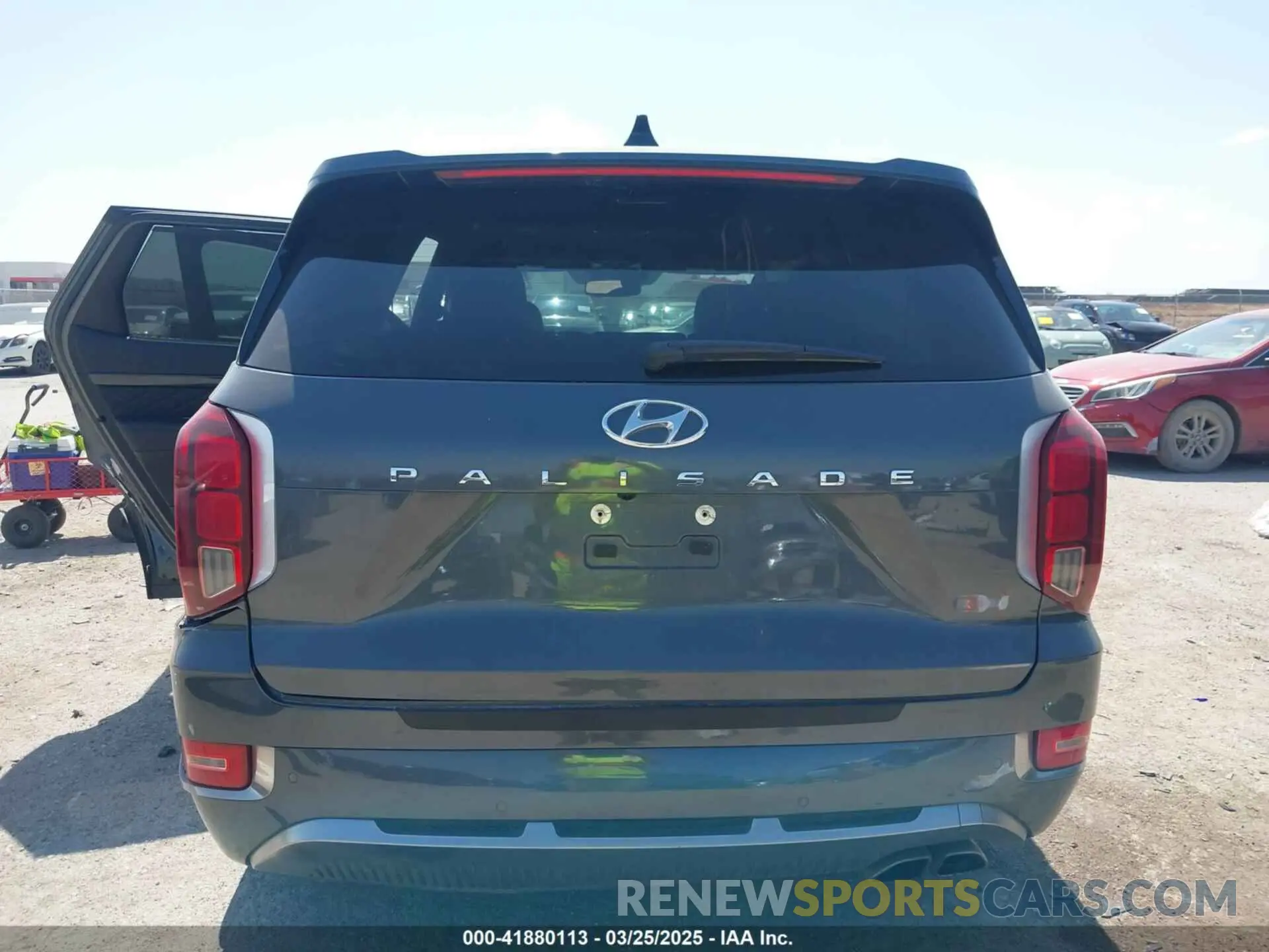 16 Photograph of a damaged car KM8R74HEXNU426686 HYUNDAI PALISADE 2022