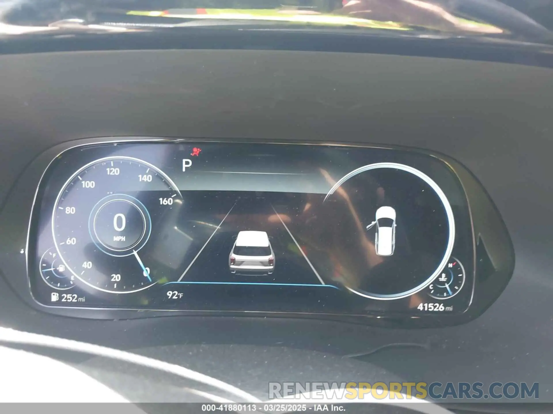 7 Photograph of a damaged car KM8R74HEXNU426686 HYUNDAI PALISADE 2022