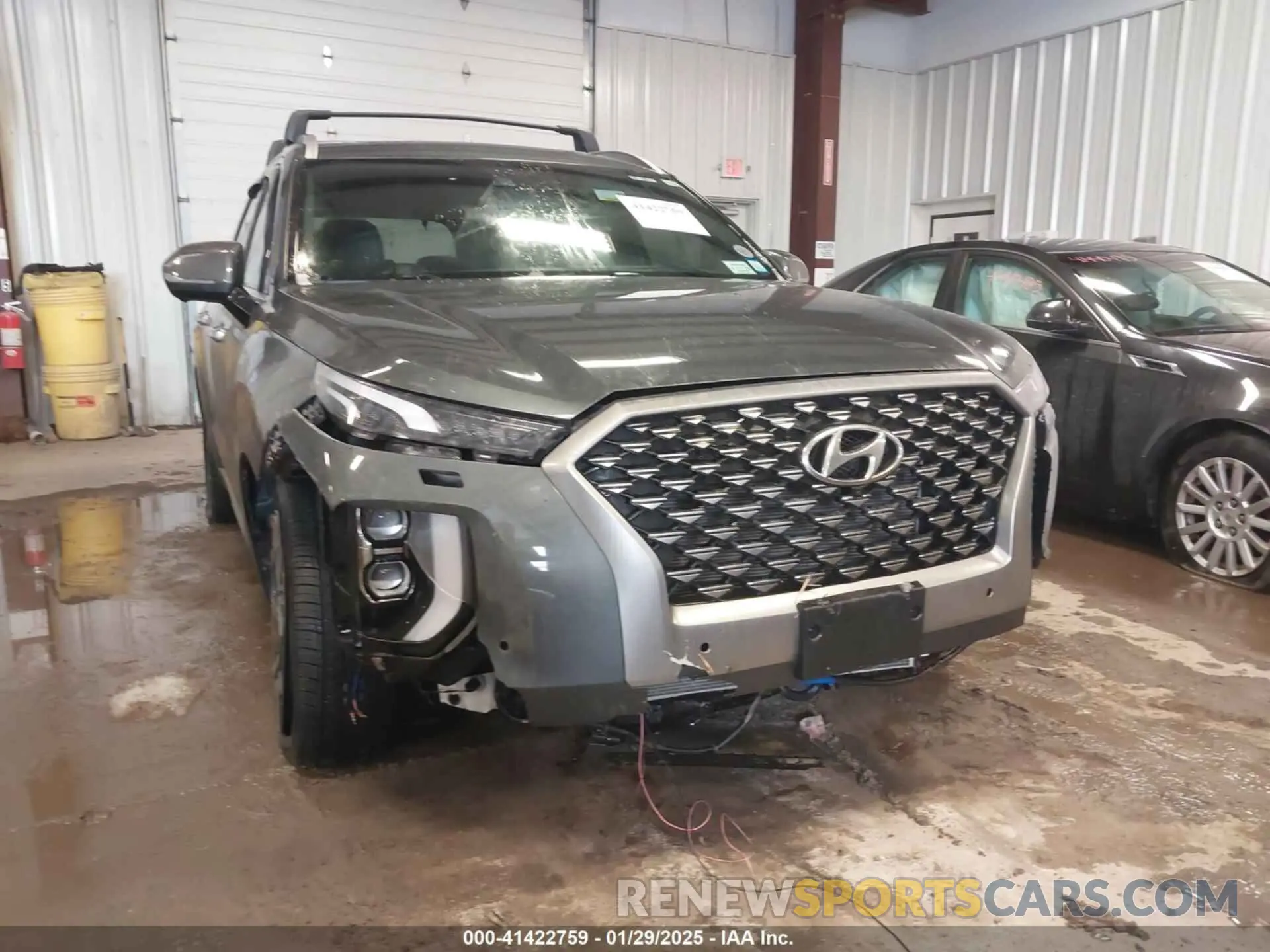 6 Photograph of a damaged car KM8R7DHE0NU418340 HYUNDAI PALISADE 2022