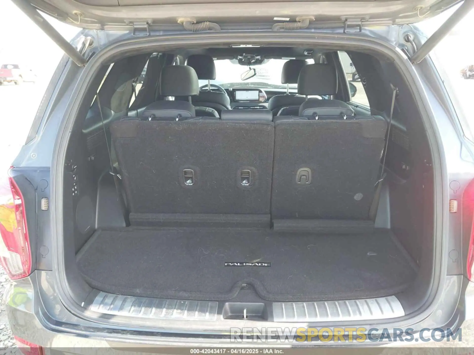 16 Photograph of a damaged car KM8R7DHE0NU425076 HYUNDAI PALISADE 2022